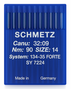 Schmetz 134-35 FORTE Size 90 industrial sewing machine needles pack of 10