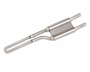 2700700500 Blade C replacement blade for HSGM HSG-0 heat cutter with 35mm x 7mm rounded cutting surface and 113mm overall length for cutting and sealing synthetic materials.