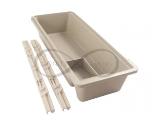 High-quality Medium Sized Plastic Drawer with Runners, perfect for industrial sewing machines. This durable, spacious drawer includes two runners for easy installation on your sewing machine tabletop. Keep your sewing essentials organized and within reach. Upgrade your workspace today High-quality Medium Sized Plastic Drawer with Runners, perfect for industrial sewing machines. This durable, spacious drawer includes two runners for easy installation on your sewing machine tabletop. Keep your sewing essentials organized and within reach. Upgrade your workspace today