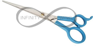 Mundial 763 7-1/2" Office Scissor from our Fantasy Range. This sleek scissor not only delivers precision but also offers a comfortable finger rest for extended use. Redefine efficiency in your office with this stylish tool.