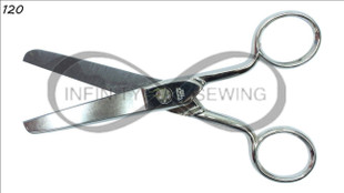 Mundial 430 4-5/8" Pocket Scissors. Crafted for portability without compromising precision, these pocket scissors are a must-have for those on the move. Upgrade your cutting tools and never compromise on quality.