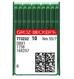 Groz Beckert 16X231 Size 7 Sewing Machine Needles – Regular Round Point – Fine Fabric Use – Pack of 10 Groz Beckert 16X231 Size 7 Sewing Machine Needles – Regular Round Point – Fine Fabric Use – Pack of 10