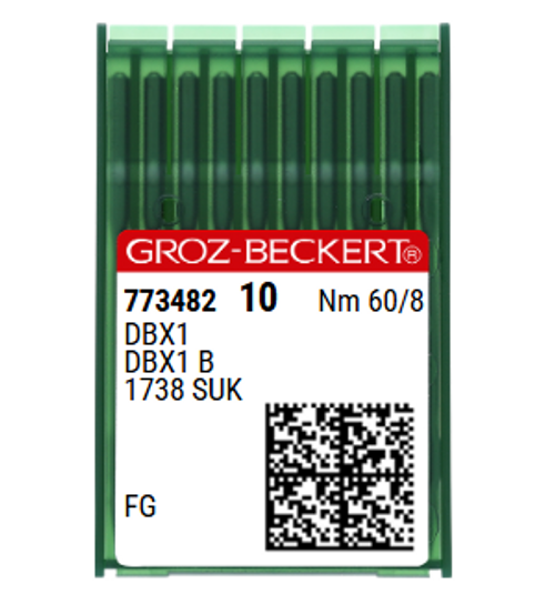 Groz Beckert 16X231 SUK Size 8 Medium Ball Point Needles – Ideal for Elastic Fabrics – Pack of 10 Groz Beckert 16X231 SUK Size 8 Medium Ball Point Needles – Ideal for Elastic Fabrics – Pack of 10