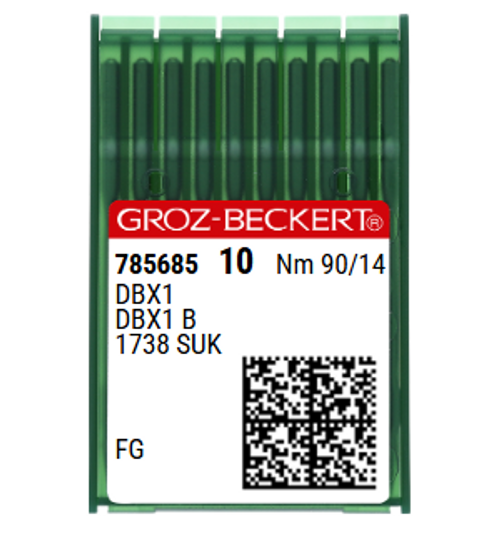 Groz Beckert 16X231 SUK Size 14 Medium Ball Point Needles for Elastic Fabrics – Pack of 10 Groz Beckert 16X231 SUK Size 14 Medium Ball Point Needles for Elastic Fabrics – Pack of 10