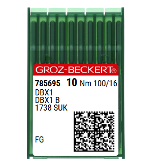 Groz Beckert 16X231 SUK Medium Ball Point Needles Size 16 for Elastic Fabrics – Pack of 10 Groz Beckert 16X231 SUK Medium Ball Point Needles Size 16 for Elastic Fabrics – Pack of 10