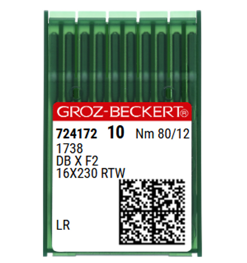 Groz Beckert 16X230 Leather Needle NM 80 Size 12 – LR Point for Upholstery and Leather Craft – Pack of 10 Groz Beckert 16X230 Leather Needle NM 80 Size 12 – LR Point for Upholstery and Leather Craft – Pack of 10