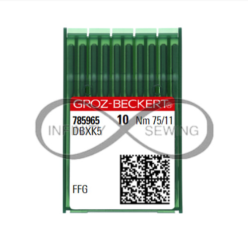 Groz Beckert DBXK5 FFG SES NM 75 Size 11 Embroidery Needles – Pack of 10 Groz Beckert DBXK5 FFG SES NM 75 Size 11 Embroidery Needles – Pack of 10
