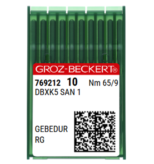 Groz Beckert DBXK5 SAN1 GEBEDUR NM 65 Size 9 Embroidery Needles – Pack of 10 Groz Beckert DBXK5 SAN1 GEBEDUR NM 65 Size 9 Embroidery Needles – Pack of 10