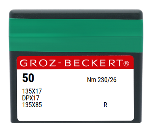 Groz Beckert 135X17 Size 230 NM 230 Industrial Sewing Machine Needles Pack of 10 Groz Beckert 135X17 Size 230 NM 230 Industrial Sewing Machine Needles Pack of 10
