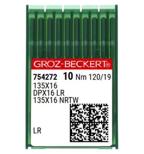 Groz Beckert 135X16 NRTW Size 120 industrial sewing needles for thick leather upholstery – pack of 10 Groz Beckert 135X16 NRTW Size 120 industrial sewing needles for thick leather upholstery – pack of 10