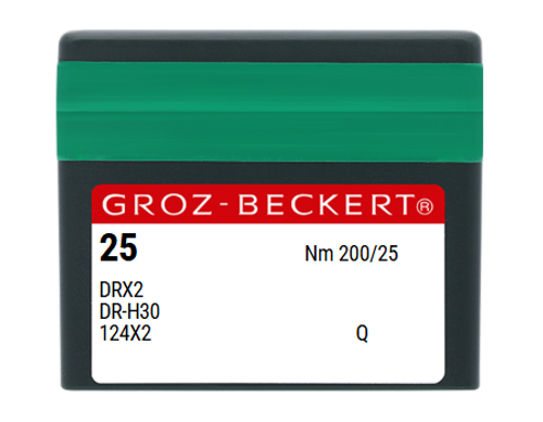 Groz Beckert 124X2 NM 200 Size 26 Square Cutting Point Bag Closing Needles Pack of 10 Groz Beckert 124X2 NM 200 Size 26 Square Cutting Point Bag Closing Needles Pack of 10