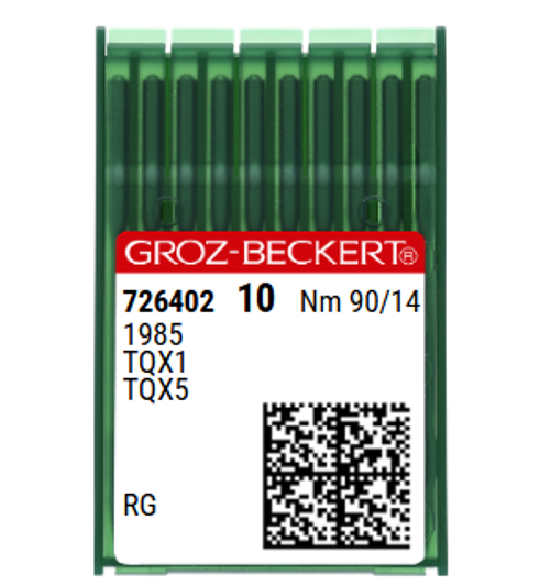 Groz Beckert 175x1 Size 90 NM 90 Size 14 RG Point Industrial Button Sewing Machine Needles Pack of 10 Groz Beckert 175x1 Size 90 NM 90 Size 14 RG Point Industrial Button Sewing Machine Needles Pack of 10