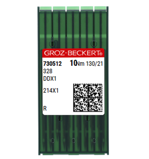 Groz Beckert 214X1 NM 130 Size 21 Industrial Sewing Machine Needles for Leather and Heavy Fabrics Groz Beckert 214X1 NM 130 Size 21 Industrial Sewing Machine Needles for Leather and Heavy Fabrics