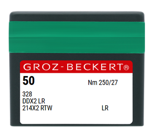 Groz Beckert 214X2NRTW Size 250 NM 250 Leather Point Sewing Machine Needles – Pack of 10 Groz Beckert 214X2NRTW Size 250 NM 250 Leather Point Sewing Machine Needles – Pack of 10