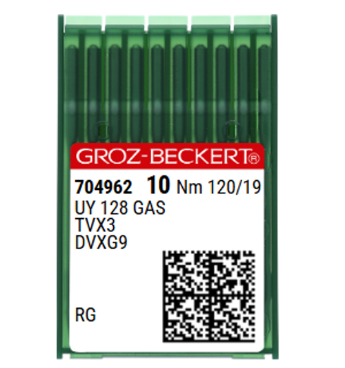 Groz Beckert UY128GAS NM 120 Size 19 Industrial Sewing Machine Needles for Chainstitch, Coverstitch & Tailoring – Pack of 10 Groz Beckert UY128GAS NM 120 Size 19 Industrial Sewing Machine Needles for Chainstitch, Coverstitch & Tailoring – Pack of 10