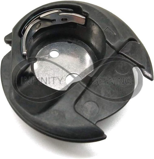 Sewing precision with our top-quality bobbin case compatible with a range of machine brands including Bernina, Elna, Janome, and more. Smooth stitching and consistent performance. Part Number: 627569106 Sewing precision with our top-quality bobbin case compatible with a range of machine brands including Bernina, Elna, Janome, and more. Smooth stitching and consistent performance. Part Number: 627569106
