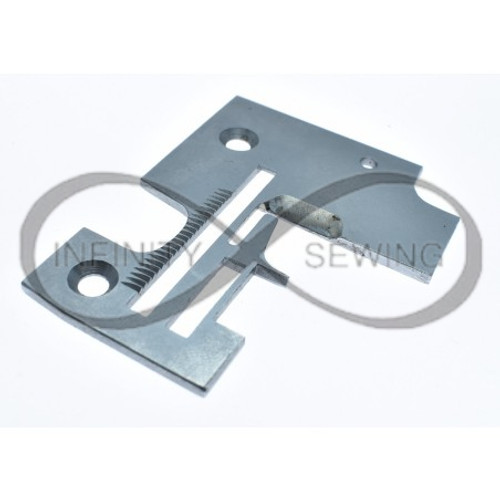 Y37483 Needle Plate - Ensure optimal stitching with this original fitment designed for Brother overlock machines. Replace damaged needle plates to achieve flawless results. Y37483 Needle Plate - Ensure optimal stitching with this original fitment designed for Brother overlock machines. Replace damaged needle plates to achieve flawless results.
