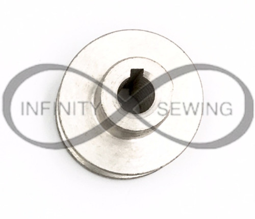 60mm Pulley, meticulously crafted with a 15mm straight bore for optimal functionality. Designed for durability and precision, this pulley is the perfect addition to your sewing machine setup.