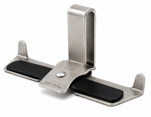 CL5 bent over cloth clamp for fabric cutting table and textile cutting applications