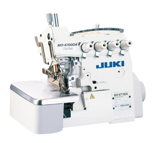 JUKI MO-6716DA-FF6-40H in action – a semi-dry head, high-speed 5-thread overlock sewing machine perfect for medium to heavy-weight fabrics. Featuring advanced dry-head technology, this machine ensures oil-free operation, preventing stains and delivering pristine seam quality. JUKI MO-6716DA-FF6-40H in action – a semi-dry head, high-speed 5-thread overlock sewing machine perfect for medium to heavy-weight fabrics. Featuring advanced dry-head technology, this machine ensures oil-free operation, preventing stains and delivering pristine seam quality.