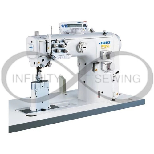 Juki PLC-2765-SDAB/BT/DL 2-Needle Split Needlebar Post-bed Sewing Machine, ideal for heavy-weight materials like car seats and sofas. With advanced features like organized split needlebars and a high-torque direct-drive motor, it ensures impeccable stitching quality and enhanced operational efficiency. Juki PLC-2765-SDAB/BT/DL 2-Needle Split Needlebar Post-bed Sewing Machine, ideal for heavy-weight materials like car seats and sofas. With advanced features like organized split needlebars and a high-torque direct-drive motor, it ensures impeccable stitching quality and enhanced operational efficiency.