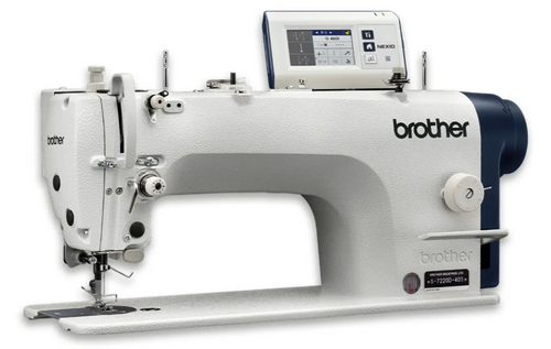 Brother S-7220D-403 needle feed lockstitch machine with direct drive and LCD touchscreen Brother S-7220D-403 needle feed lockstitch machine with direct drive and LCD touchscreen