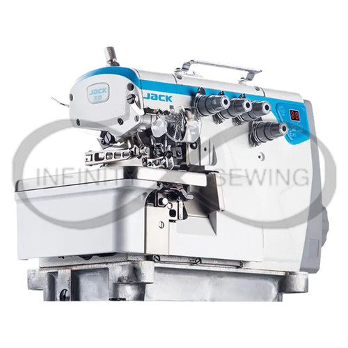 Jack JK-58750B-005C. This computerized lockstitch machine features dual needles, thread trimmer, bartack, and an integrated foot lifter. With voice guidance, a spacious workspace, and advanced oil indicator, it's ideal for various fabrics and offers seamless operation Jack JK-58750B-005C. This computerized lockstitch machine features dual needles, thread trimmer, bartack, and an integrated foot lifter. With voice guidance, a spacious workspace, and advanced oil indicator, it's ideal for various fabrics and offers seamless operation