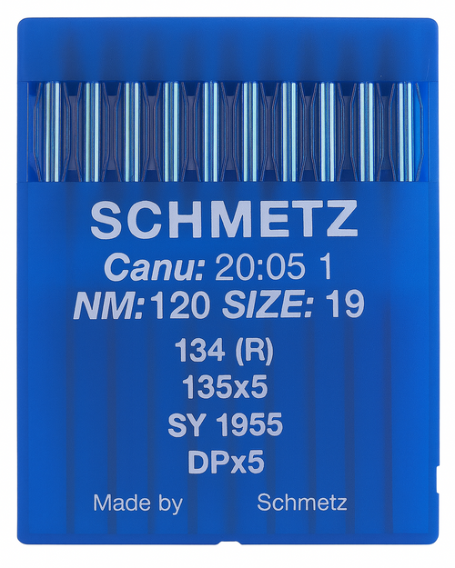 Schmetz 134R Size 120 / NM 120 Industrial Sewing Needles – Pack of 10 Schmetz 134R Size 120 / NM 120 Industrial Sewing Needles – Pack of 10