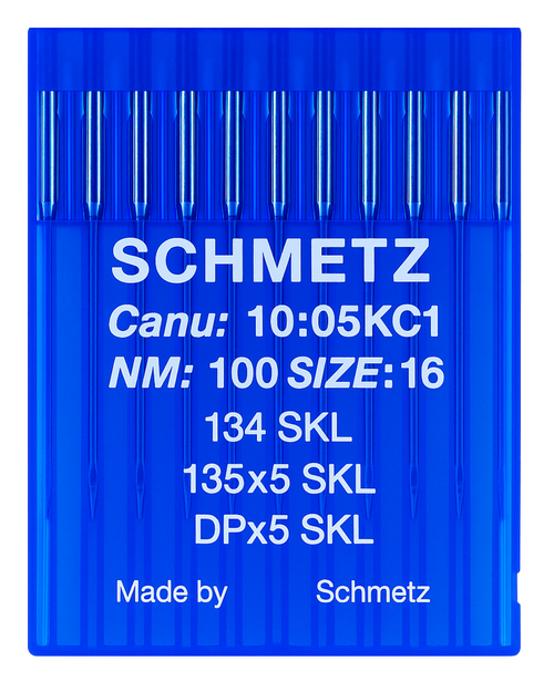 Schmetz 134 SES Size 100 Industrial Sewing Machine Needles Pack of 10 with Light Ball Point for delicate and dense fabrics Schmetz 134 SES Size 100 Industrial Sewing Machine Needles Pack of 10 with Light Ball Point for delicate and dense fabrics