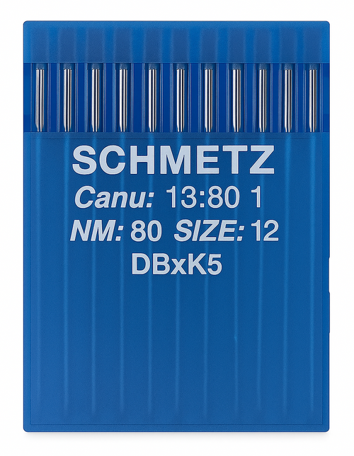 Schmetz DBXK5 Size 80 Industrial Sewing Machine Needles Pack of 10 for medium fabrics Schmetz DBXK5 Size 80 Industrial Sewing Machine Needles Pack of 10 for medium fabrics