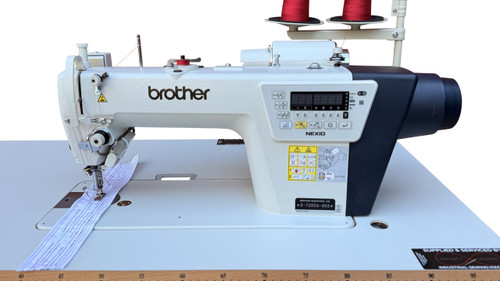 Brother S-7250A-903 industrial lockstitch machine with DigiFlex Feed and