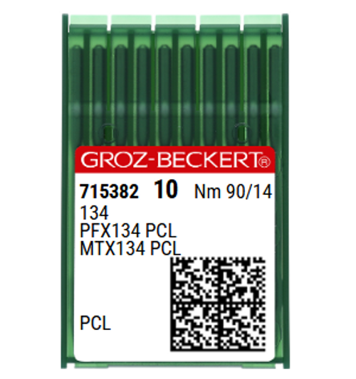 Groz Beckert 134 PCL NM 90 Size 14 Leather Sewing Needles – Decorative Point – Pack of 10 Groz Beckert 134 PCL NM 90 Size 14 Leather Sewing Needles – Decorative Point – Pack of 10