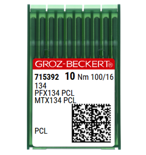 Groz Beckert 134 PCL NM 100 Size 16 Leather Sewing Needles – Decorative Wedge Point – Pack of 10 Groz Beckert 134 PCL NM 100 Size 16 Leather Sewing Needles – Decorative Wedge Point – Pack of 10