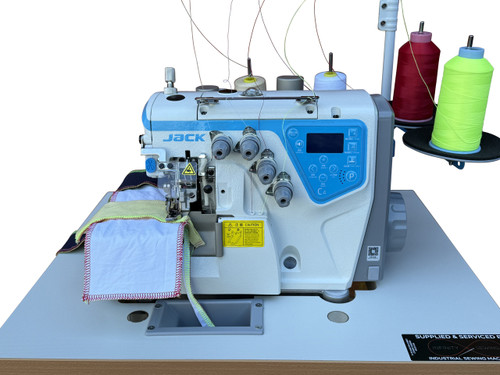Jack C4-4-M03/333 Tailor Size 4-Thread Overlock Sewing Machine Jack C4-4-M03/333 Tailor Size 4-Thread Overlock Sewing Machine