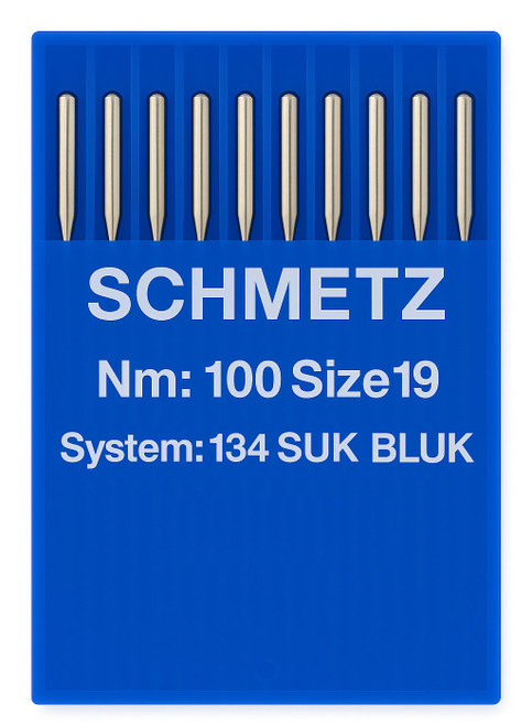 Schmetz 134 SUK BLUK Size 100 Industrial Sewing Machine Needles Teflon Coated Pack of 10 for knitwear and coated fabrics Schmetz 134 SUK BLUK Size 100 Industrial Sewing Machine Needles Teflon Coated Pack of 10 for knitwear and coated fabrics