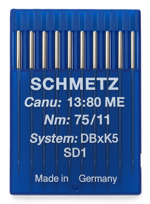Schmetz DBxK5 SD1 Size 75 industrial sewing machine needles pack of 10 Schmetz DBxK5 SD1 Size 75 industrial sewing machine needles pack of 10