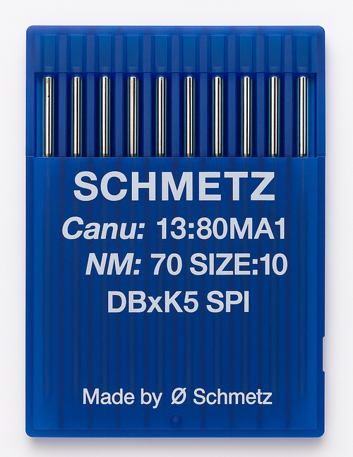 Schmetz DBxK5 SPI Size 70 industrial sewing machine needles pack of 10 Schmetz DBxK5 SPI Size 70 industrial sewing machine needles pack of 10