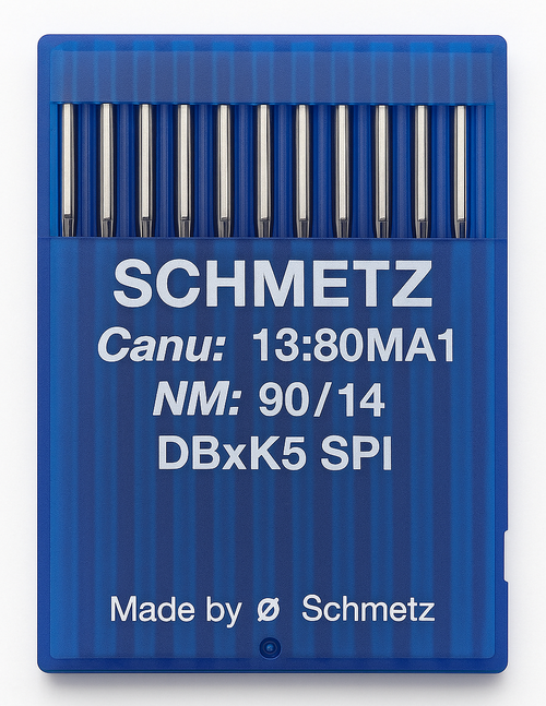 Schmetz DBxK5 SPI Size 90 industrial sewing machine needles pack of 10 Schmetz DBxK5 SPI Size 90 industrial sewing machine needles pack of 10