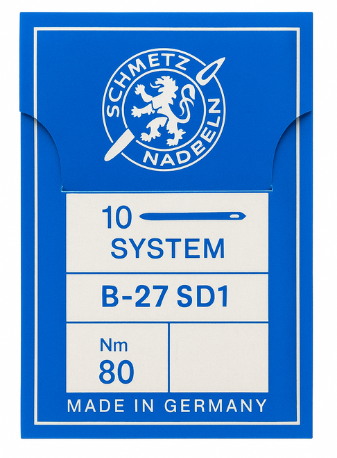 Schmetz B27 FRD-X Size 70 industrial sewing machine needles pack of 10 Schmetz B27 FRD-X Size 70 industrial sewing machine needles pack of 10
