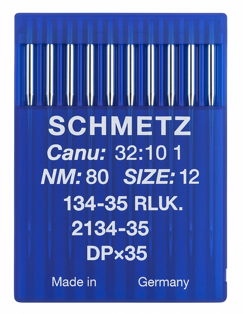 Schmetz 134-35R Size 80 industrial sewing machine needles pack of 10 for lockstitch machines Schmetz 134-35R Size 80 industrial sewing machine needles pack of 10 for lockstitch machines