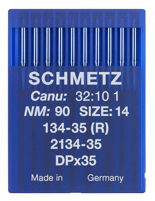 Schmetz 134-35R Size 90 industrial sewing machine needles pack of 10 for lockstitch machines Schmetz 134-35R Size 90 industrial sewing machine needles pack of 10 for lockstitch machines