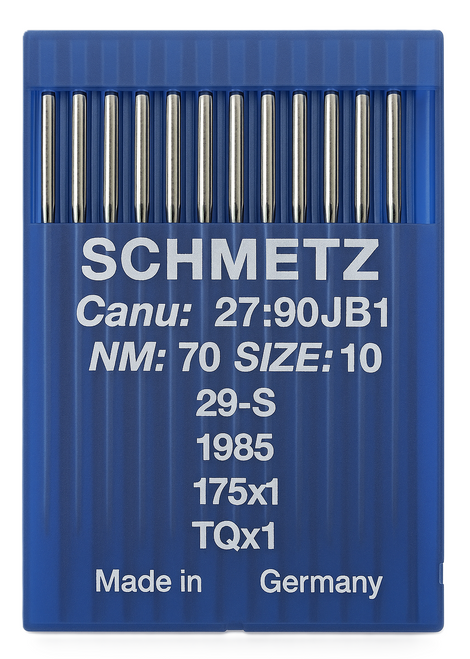 Schmetz 175X1 Size 70 industrial sewing machine needles pack of 10 for button sewing machines Schmetz 175X1 Size 70 industrial sewing machine needles pack of 10 for button sewing machines