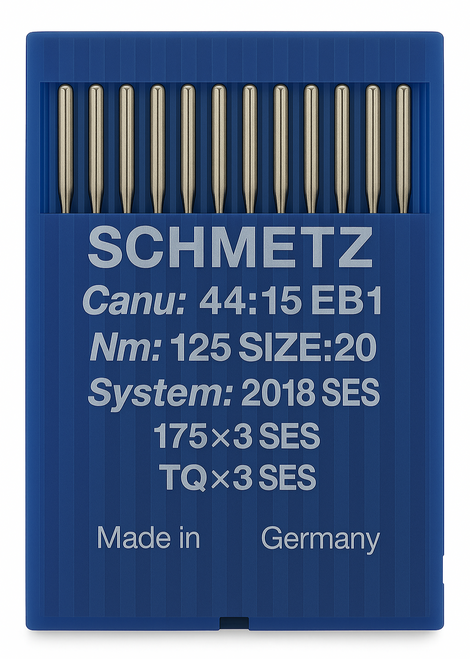 Schmetz 175X3 SES Size 125 industrial sewing machine needles pack of 10 for button sewing machines Schmetz 175X3 SES Size 125 industrial sewing machine needles pack of 10 for button sewing machines