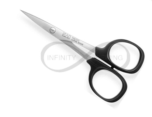 Precision crafting with the Kai N5100C 4" Curved Needle Craft Scissor. Designed for detailed work, these scissors offer a curved profile for versatile cutting in various needlework projects. Craft with ease and experience the excellence of Kai's N5100C series, where precision meets the artistry of needlecraft. Precision crafting with the Kai N5100C 4" Curved Needle Craft Scissor. Designed for detailed work, these scissors offer a curved profile for versatile cutting in various needlework projects. Craft with ease and experience the excellence of Kai's N5100C series, where precision meets the artistry of needlecraft.