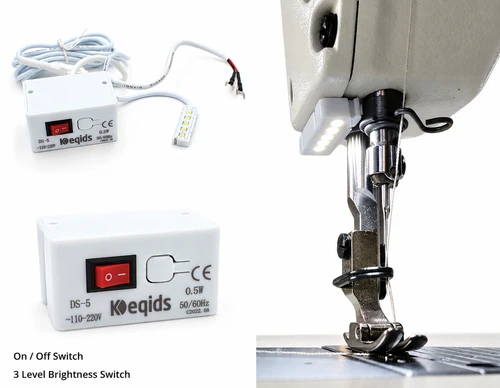 Keqids DS-5D magnetic SMD LED strip light for industrial sewing machines