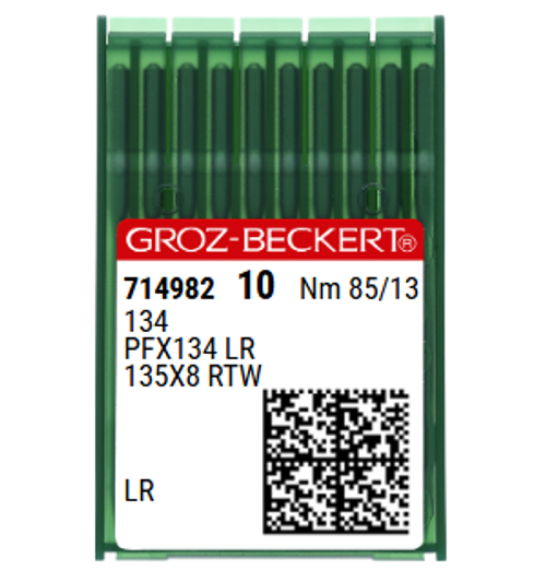 Groz Beckert 134LR NM 85 Size 13 Leather Industrial Sewing Machine Needles – Reverse Twist Point – Pack of 10. Groz Beckert 134LR NM 85 Size 13 Leather Industrial Sewing Machine Needles – Reverse Twist Point – Pack of 10.