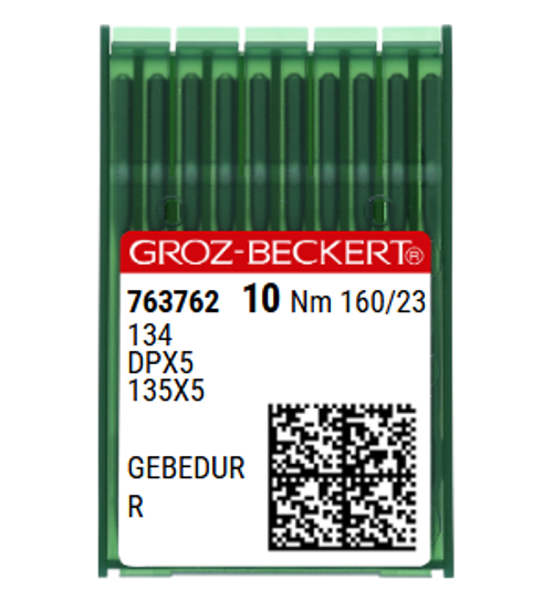 Groz Beckert 134 GEBEDUR NM 160 Size 23 Titanium Coated Industrial Sewing Machine Needles – Pack of 10. Groz Beckert 134 GEBEDUR NM 160 Size 23 Titanium Coated Industrial Sewing Machine Needles – Pack of 10.