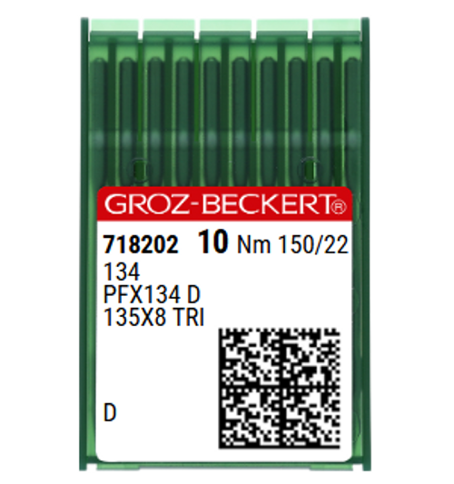 Groz Beckert 134D NM 150 Size 22.5 Triangular Leather Sewing Needles – Pack of 10 Groz Beckert 134D NM 150 Size 22.5 Triangular Leather Sewing Needles – Pack of 10
