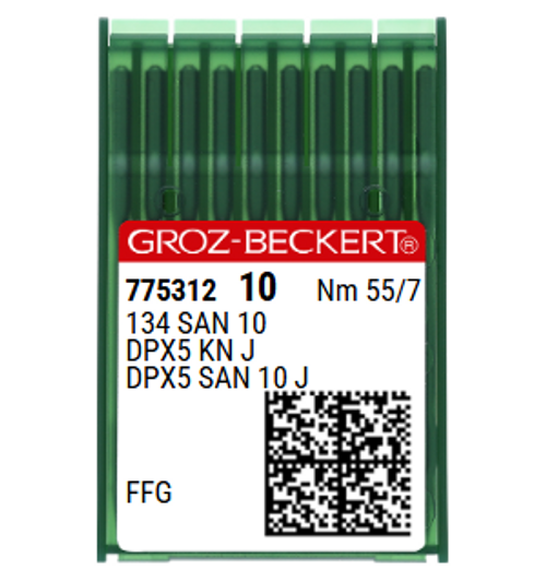 Groz Beckert SAN 10 NM 55 Size 7 Sewing Needles – Light Ball Point for Fine Knitwear – Pack of 10 Groz Beckert SAN 10 NM 55 Size 7 Sewing Needles – Light Ball Point for Fine Knitwear – Pack of 10