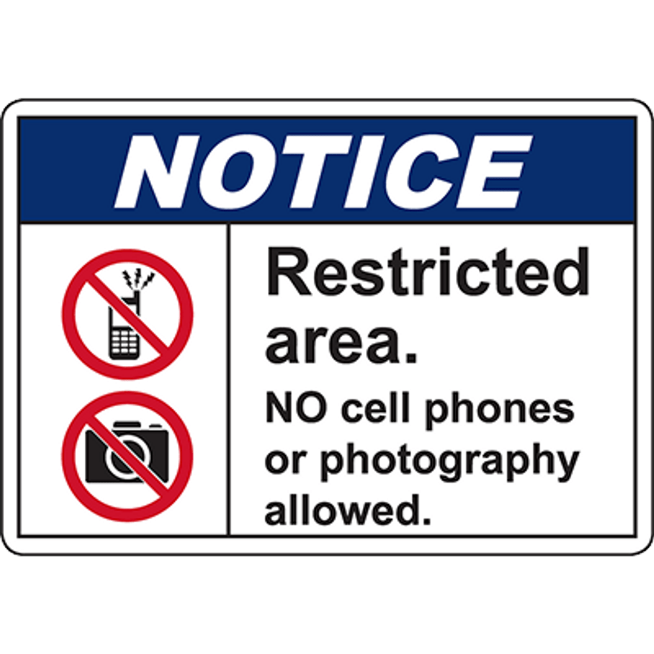 no cell phone sign